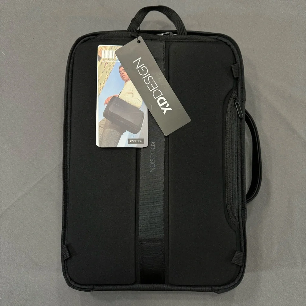 XD Design Bobby Bizz anti-theft backpack & briefcase, black